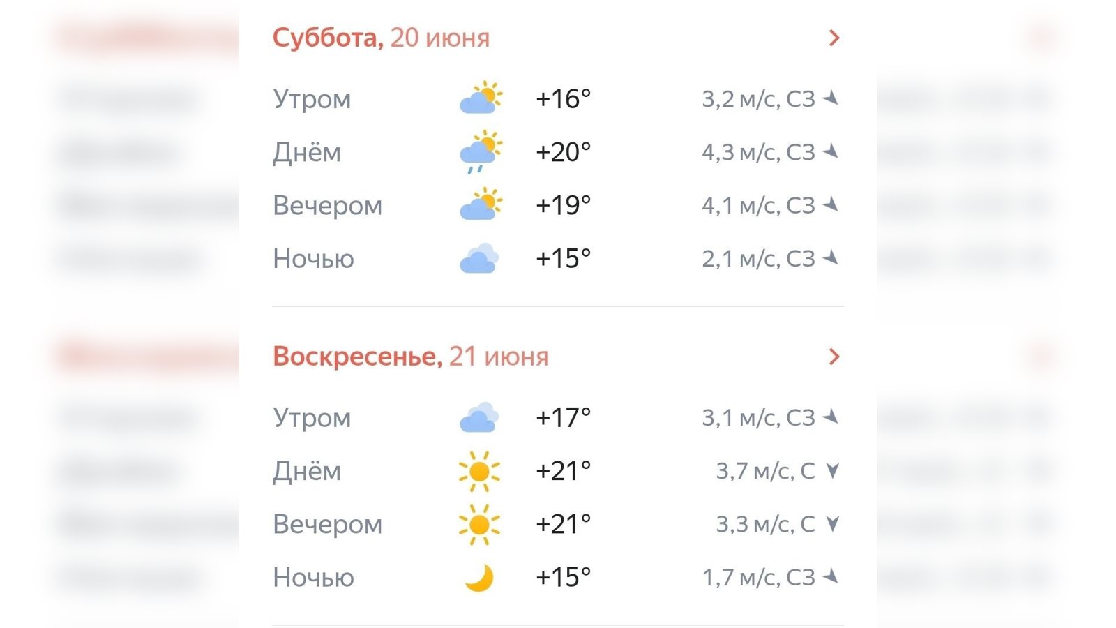 ☀️ Колдуем над погодой в выходные