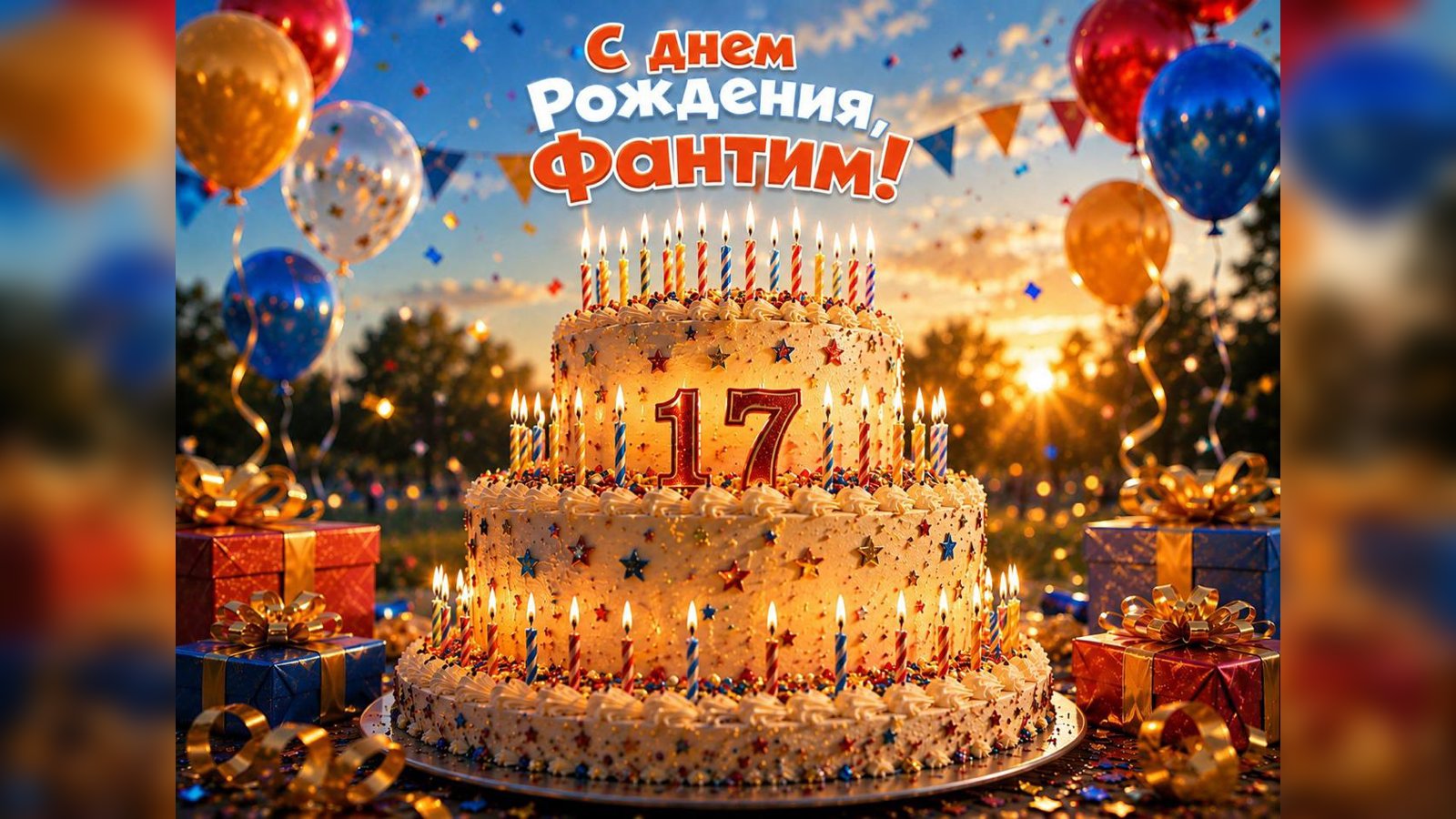 С днем рождения, Фантим!